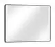 Hansgrohe-Xarita-Lite-Q-Spiegel-mit-seitlicher-LED-Beleuchtung-1000-30-Wandschalter-Mattschwarz-54964670 gallery number 1